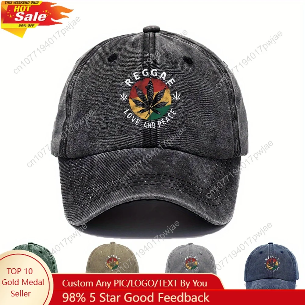 Dad Hat Cotton - 1pc Retro Distressed Washed Baseball Cap
