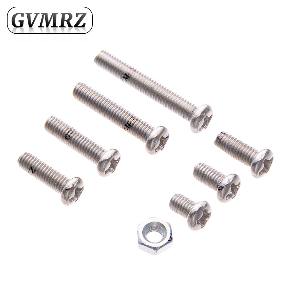 Snapback Hat Flat - 130PCS/lot M3 Screw Nut M3x5 3x6