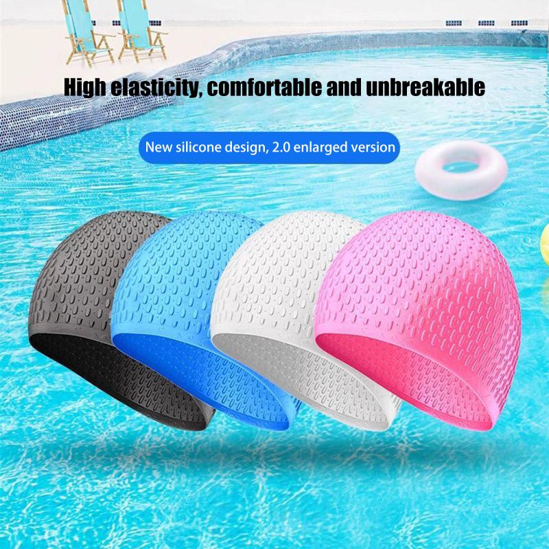 Professional Silicone Swim Cap - Swim Hat Silicone reseña y precio