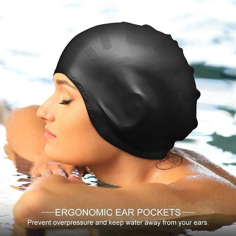 Adults Swimming Caps Men Women - Swim Hat Silicone reseña y precio