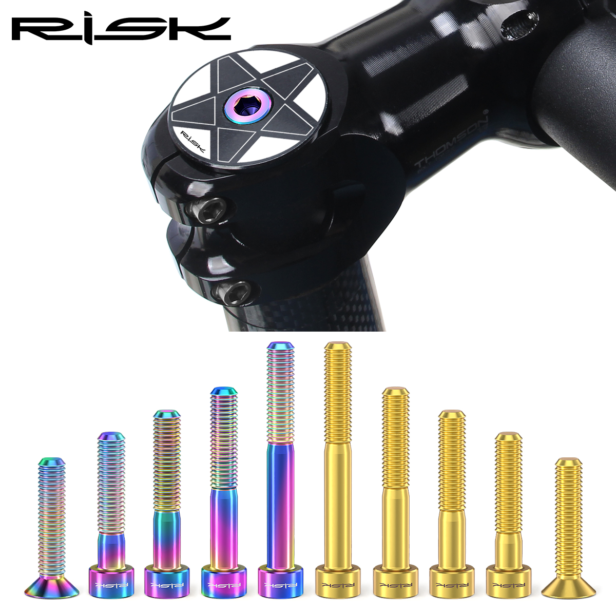 RISK 1pc Bicycle Titanium Allo - Snapback Hat Flat reseña y precio