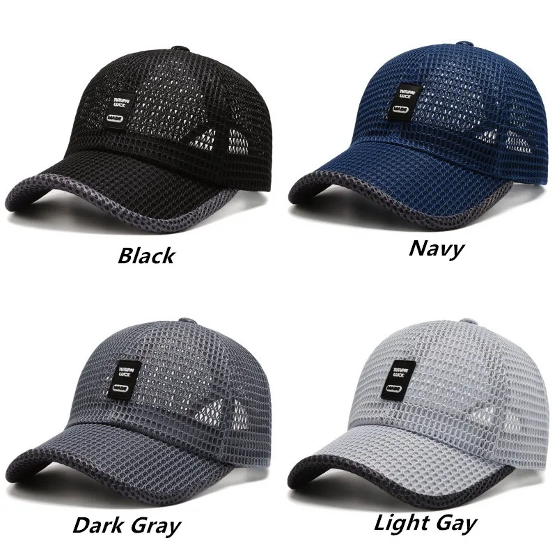 Men Women Summer Full Mesh Qui - Trucker Cap Mesh reseña y precio