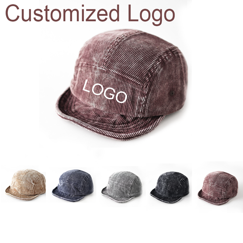Retro Old Corduroy 5-panel Sho - Corduroy Cap 5 Panel reseña y precio