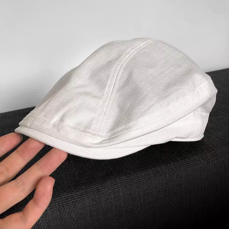 Vintage Linen Newsboy Cap Brea - Newsboy Cap Ivy reseña y precio