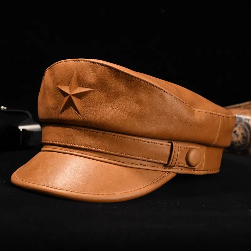 Novel Army Cap For Men Retro F - Snapback Hat Flat reseña y precio