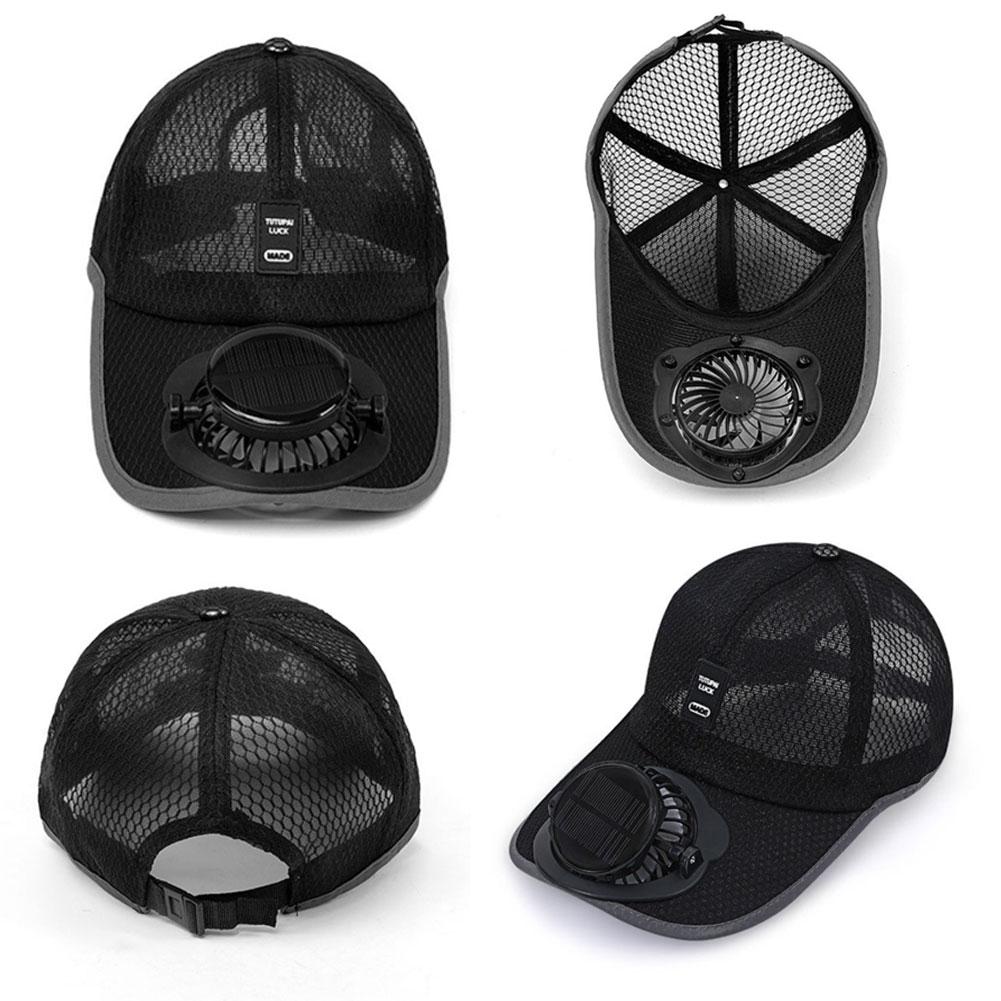 Mesh Baseball Hat With Solar P - Golf Cap Dad reseña y precio