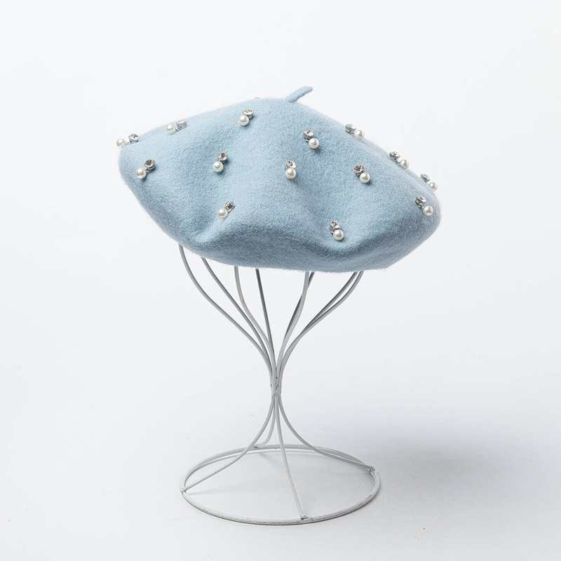 Trendy Winter Wool Beret Pearl - Beret French Wool reseña y precio