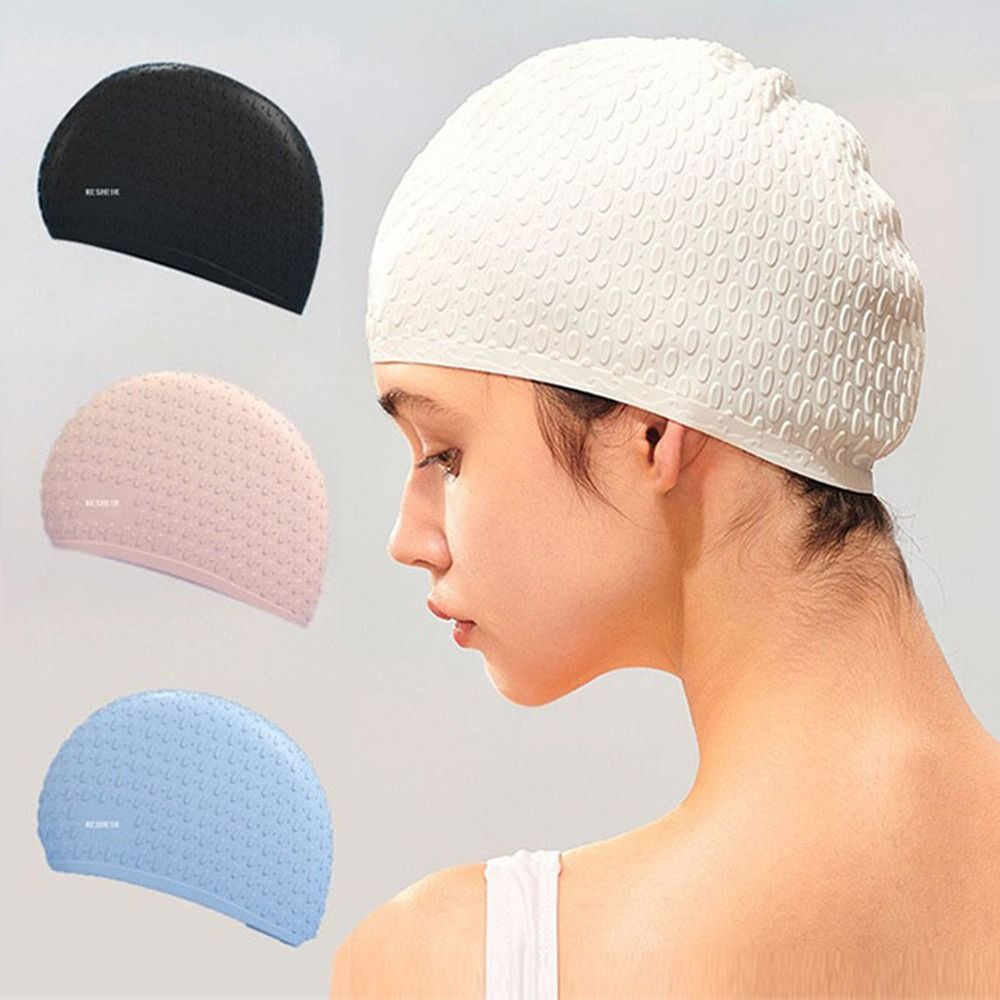 Elastic Summer Swimming Cap Wa - Swim Hat Silicone reseña y precio