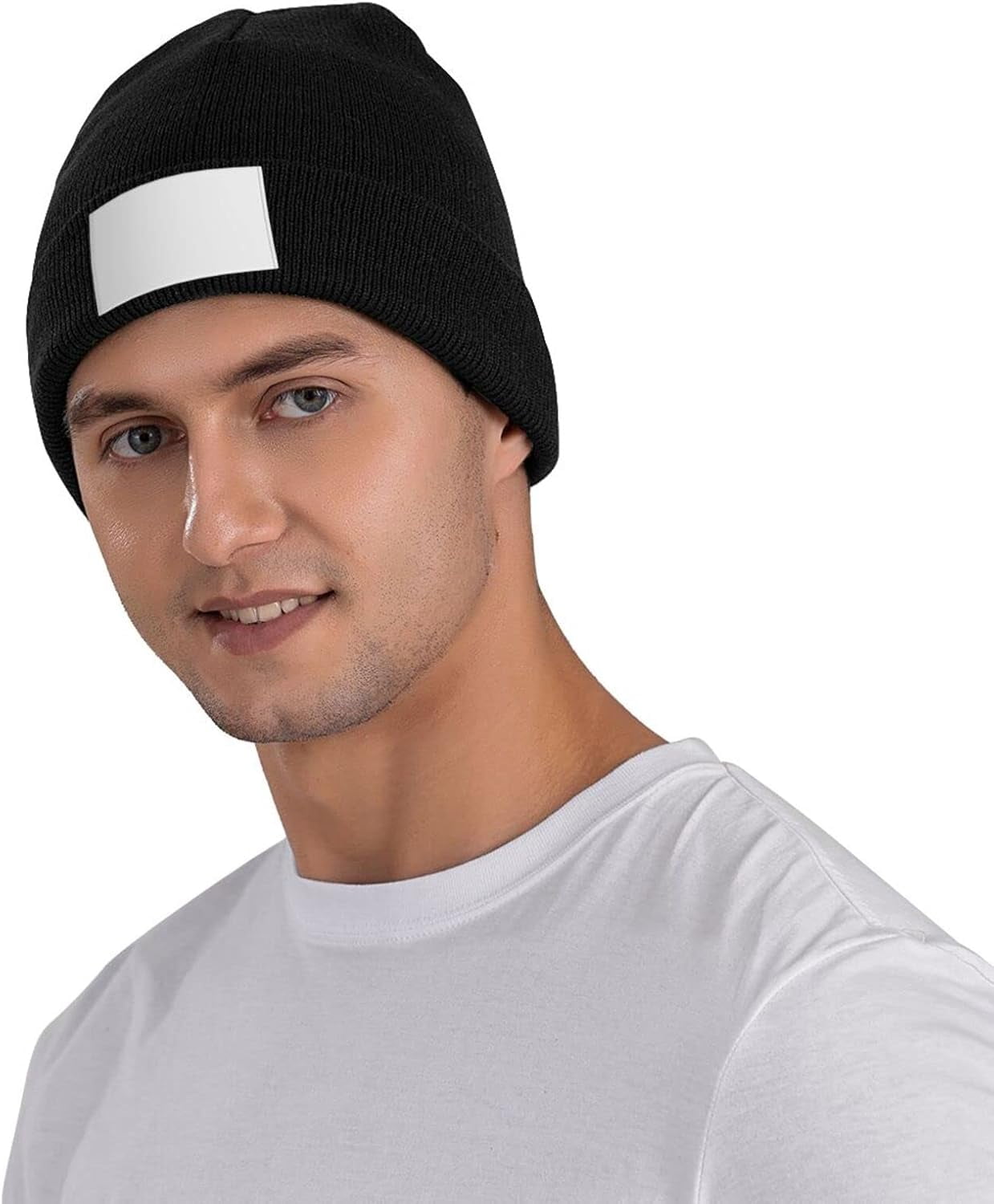 German Shepherd With Heart Bea - Beanie Cuffed Knit reseña y precio