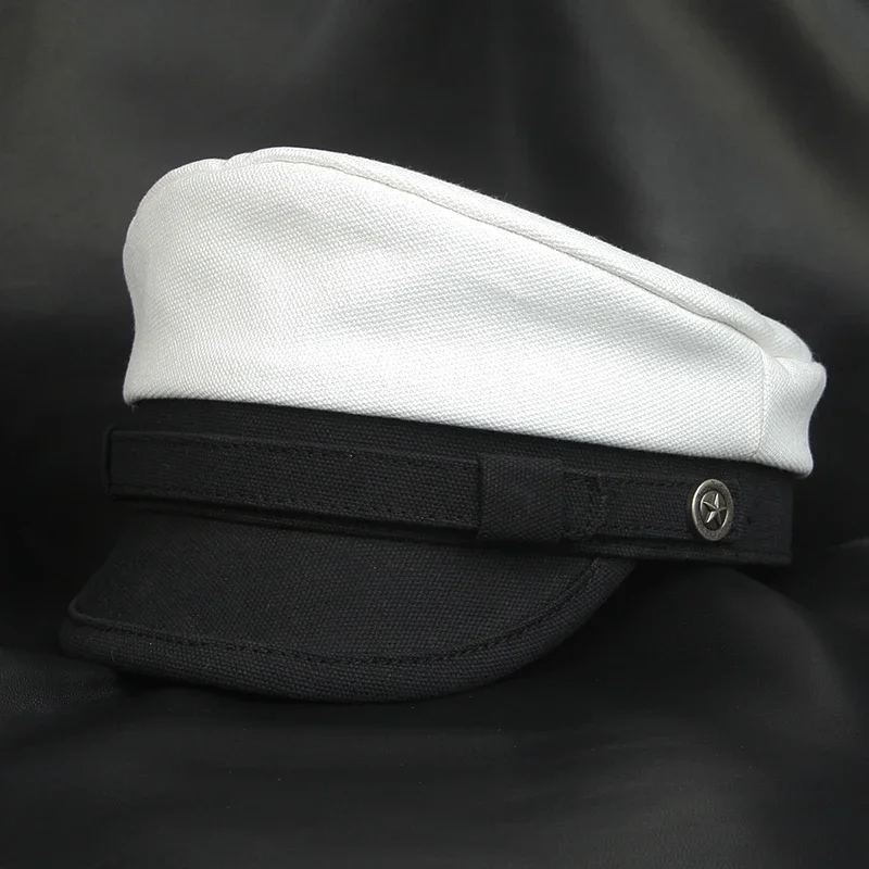 Women Navy Sailor Cap Fashion  - Snapback Hat Flat reseña y precio