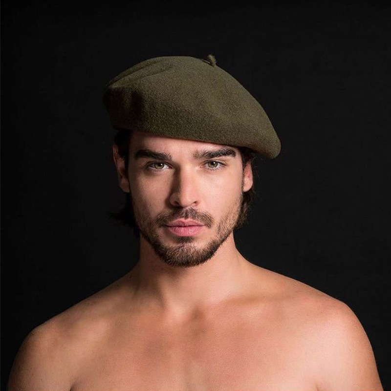 Men Women Military Army Soldie - Beret French Wool reseña y precio