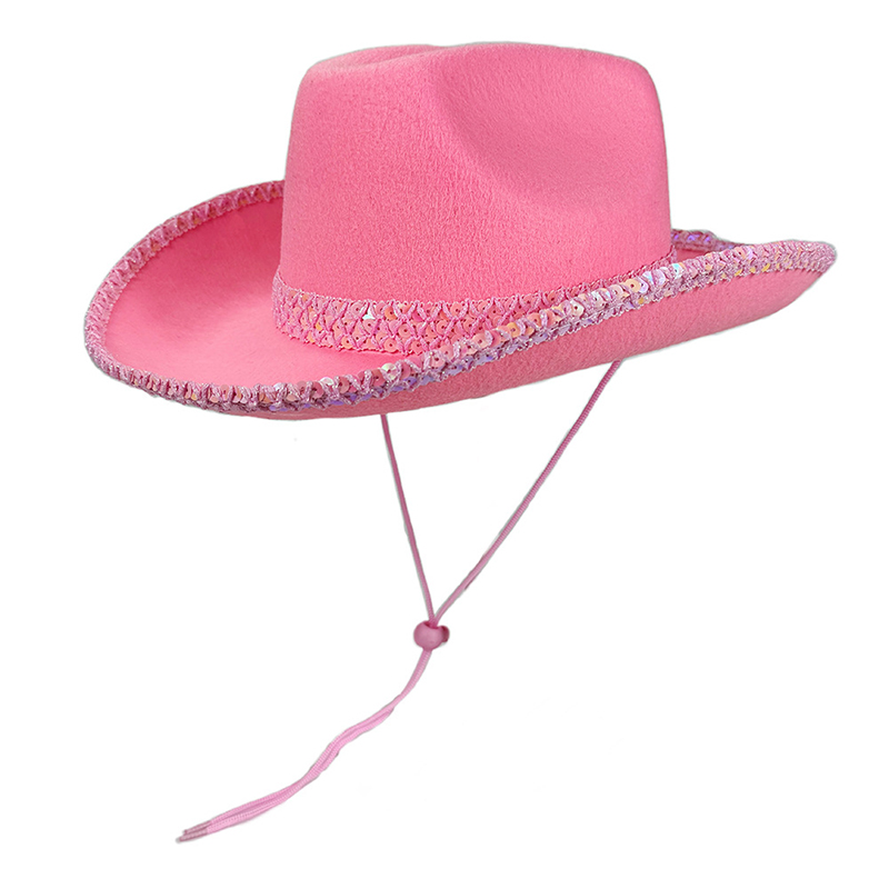 Women Men Sequin Cowgirl Hat S - Sun Hat Wide Brim reseña y precio
