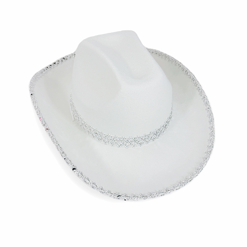 Women Men Sequin Cowgirl Hat S - Sun Hat Wide Brim reseña y precio