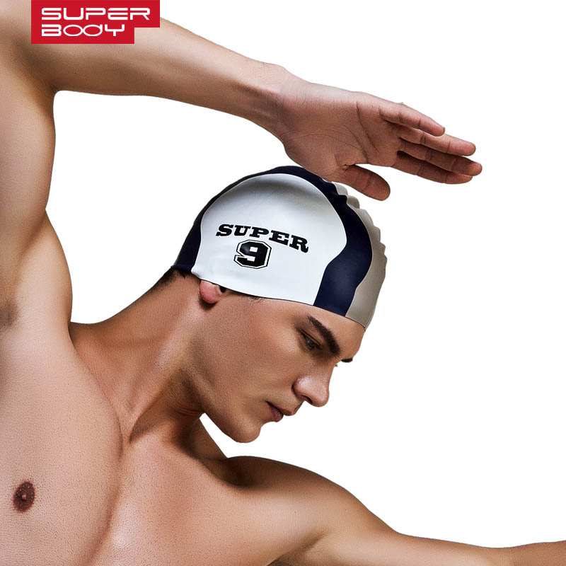 Summer water man swimming caps - Swim Hat Silicone reseña y precio