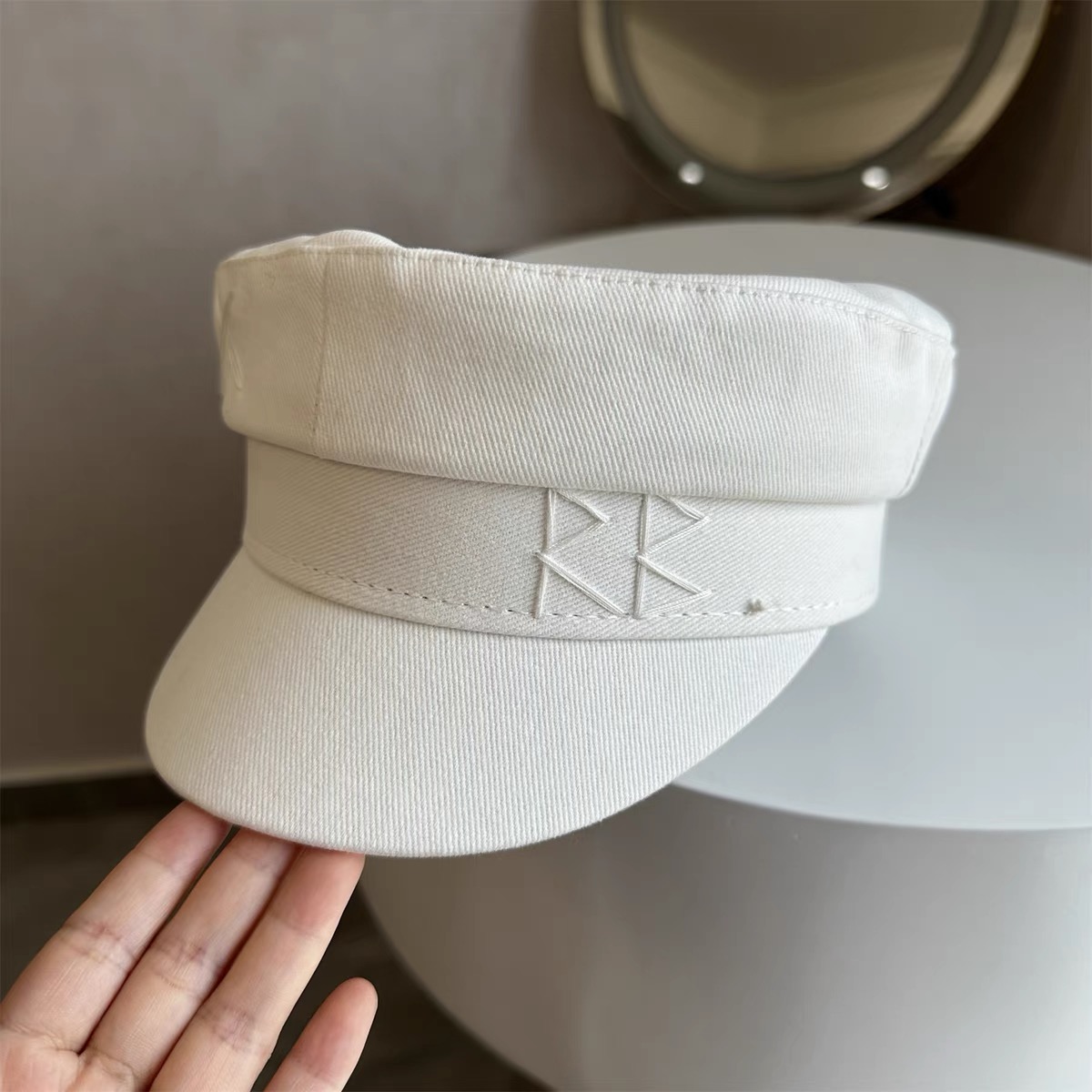 New Cotton Letter Decorative E - Dad Hat Cotton reseña y precio