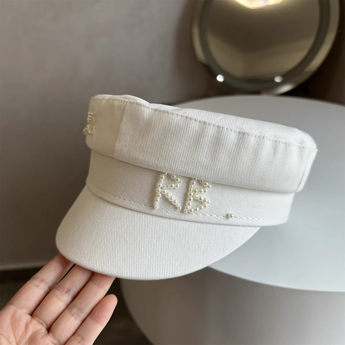 New Cotton Letter Decorative E - Dad Hat Cotton reseña y precio