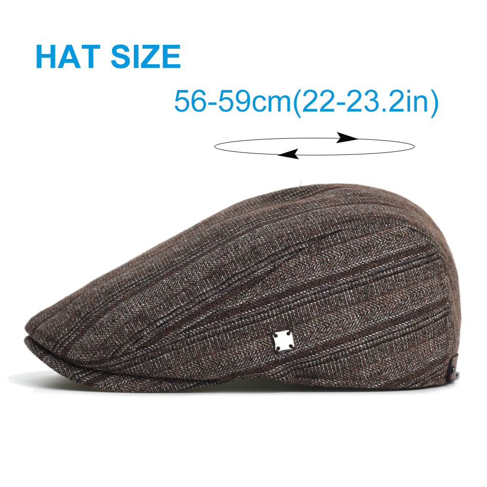 Winter Autumn Newsboy Cap Men  - Dad Hat Cotton reseña y precio