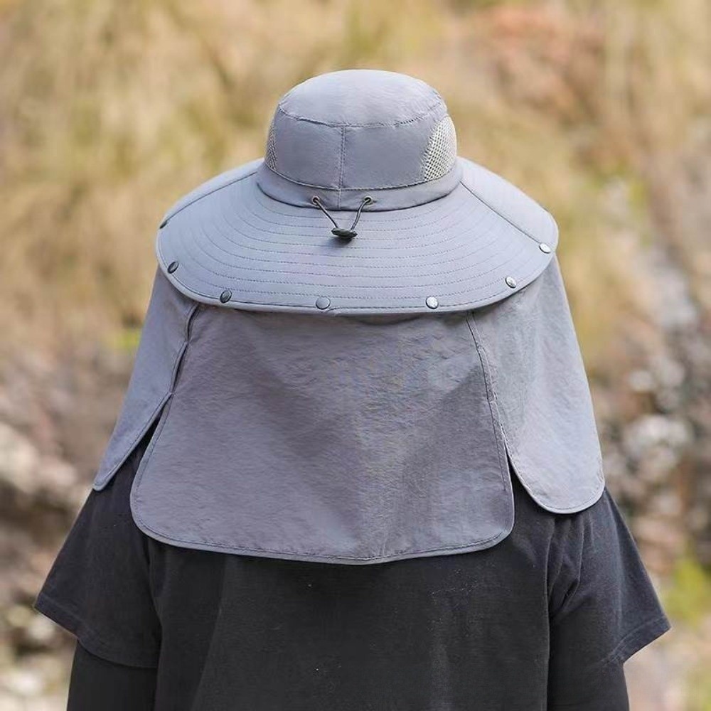 Removable Cloth Men Sun Hat Bi - Visor Sun Hat reseña y precio