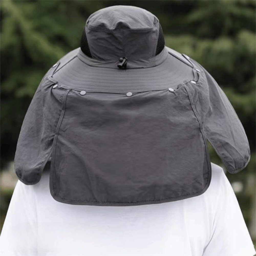 Removable Cloth Men Sun Hat Bi - Visor Sun Hat reseña y precio