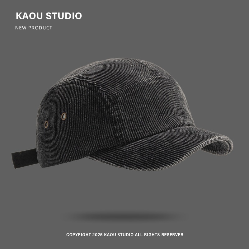 Vintage Corduroy Baseball Cap  - Corduroy Cap 5 Panel reseña y precio