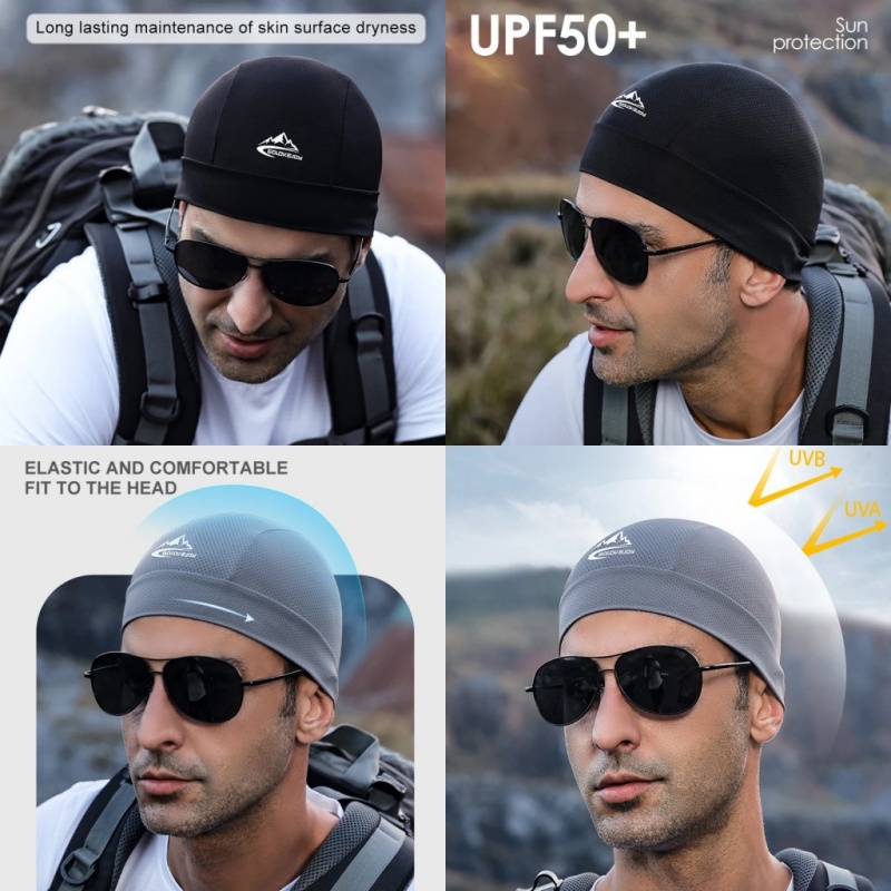 Summer Ice Silk Quick Dry Brea - Skull Cap Helmet Liner reseña y precio
