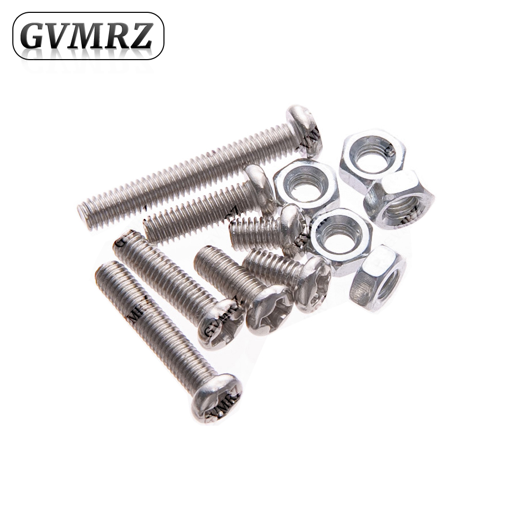 130PCS/lot M3 Screw Nut M3x5 3 - Snapback Hat Flat reseña y precio