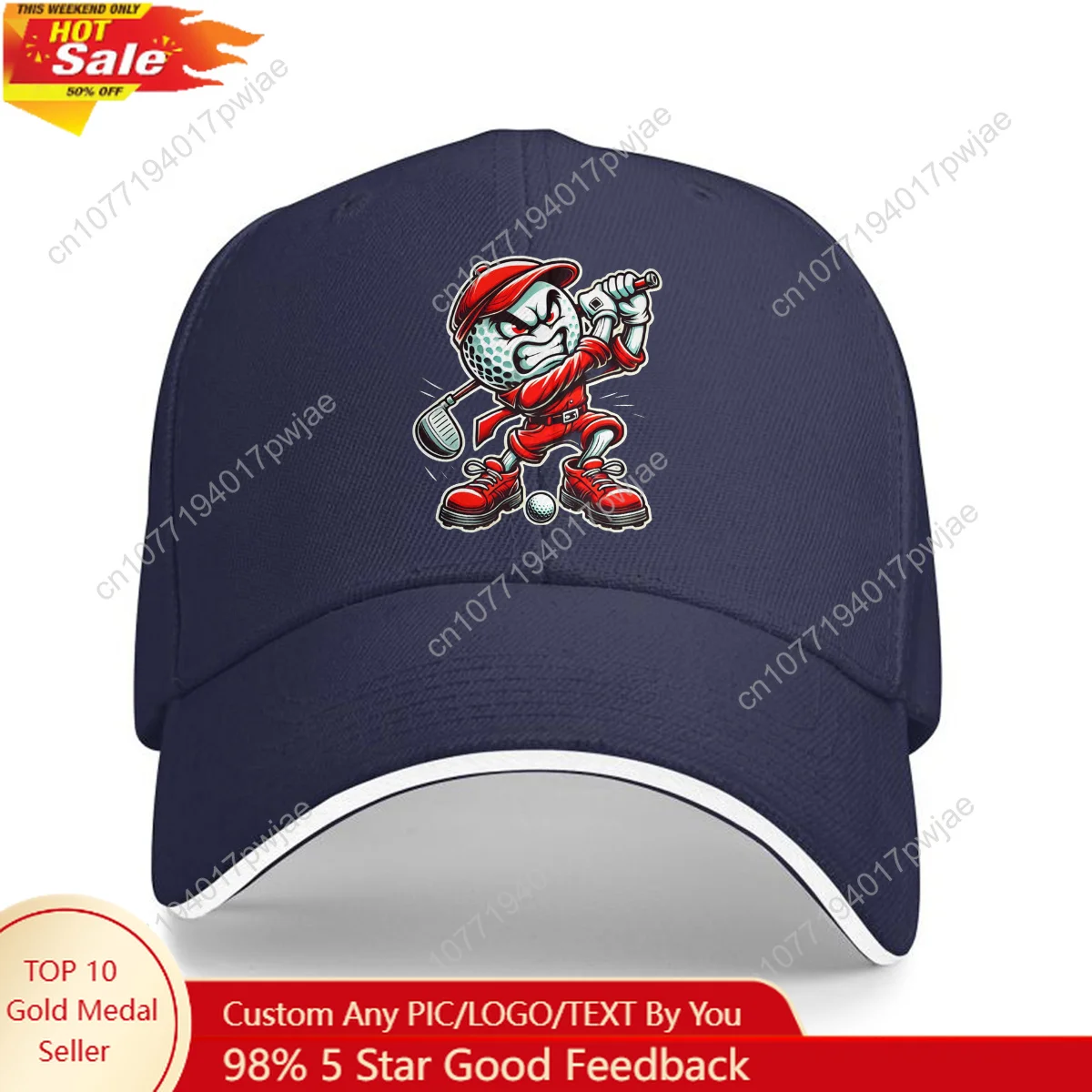 Breathable Men's Trucker Cap w - Dad Hat Cotton reseña y precio