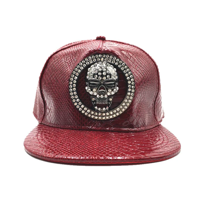 Brand Oohmy Men Women PU Leath - Baseball Cap Structured reseña y precio