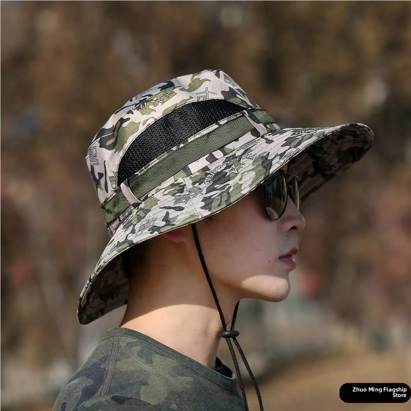 Men's Fishing Cap Casual Outdo - Sun Hat Wide Brim reseña y precio
