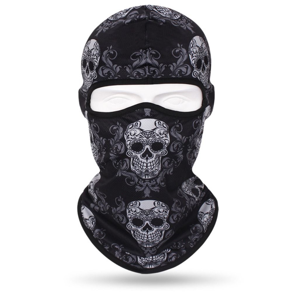 Helmet Liner Skull Print Wind  - Skull Cap Helmet Liner reseña y precio